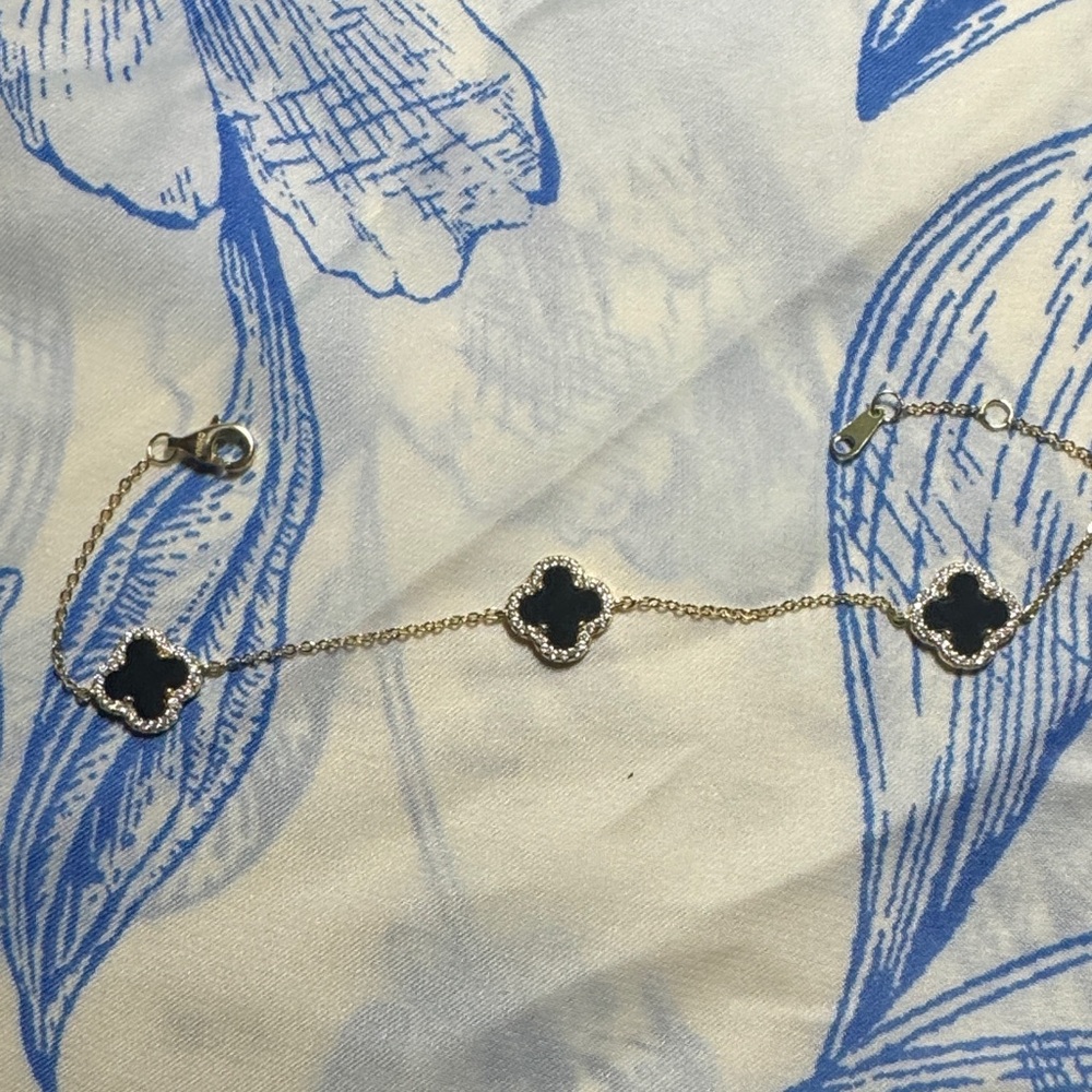 Black and Gold Women's Bracelet